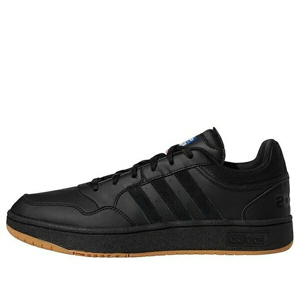 adidas アディダス メンズ スニーカー  【adidas Hoops 3.0 Low \u0027Black Gum\u0027 GY4727】  大いさ US_8.5(26.5糎) 靴-スニーカー