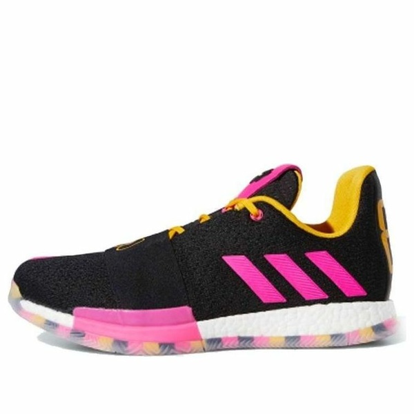 adidas アディダス メンズ スニーカー 【adidas Harden Volume 3 'Black Shock Pink' EG2416】 サイズ US_7.5(25.5cm)|asty