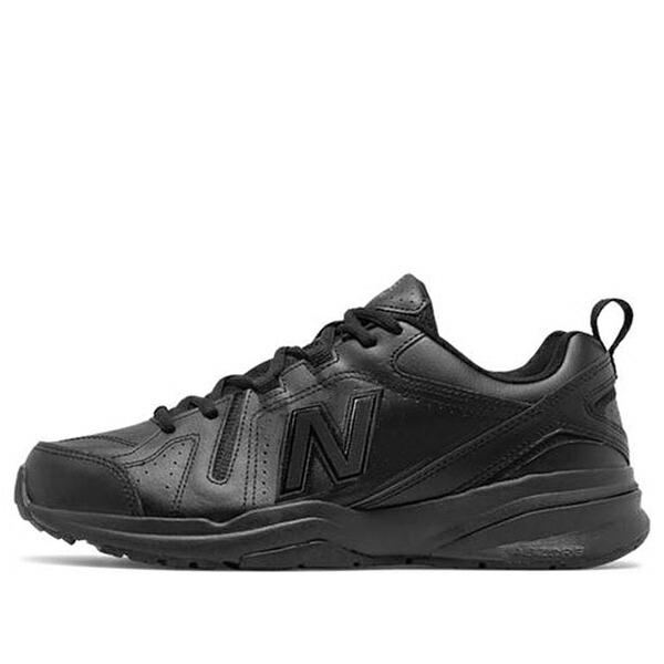 New Balance ニュー平衡にする メンズ スニーカー  【New Balance 608v5 \u0027Triple Black\u0027 MX608AB5】  大いさ US_M_18 靴-スニーカー