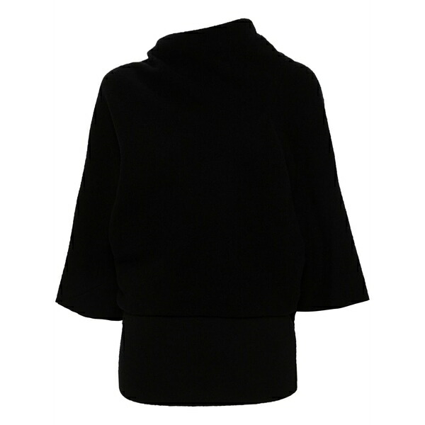 リックオウエンス レディース シャツ トップス Cylinder knitted top Black|asty