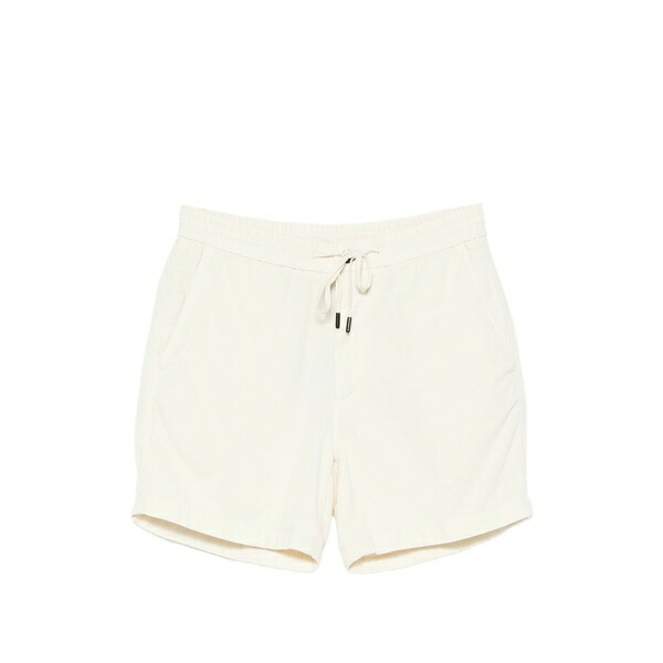 インコテックス メンズ 心地好いズボン下 ボトムス Drawstring corduroy shorts Neutrals