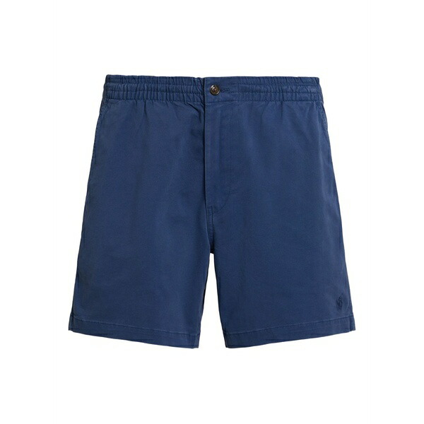 ラルフローレン メンズ 心地好いズボン下 ボトムス Embroidered shorts Blue