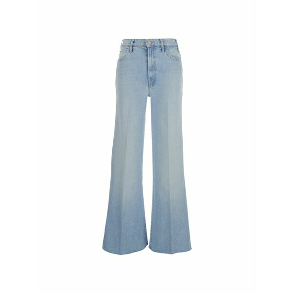 マザー レディース デニムパンツ ボトムス Patch-pocket jeans Blue｜asty