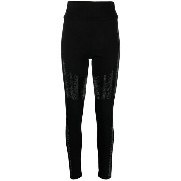 フィリッププレイン レディース カジュアルパンツ ボトムス High-rise embellished leggings Black｜asty