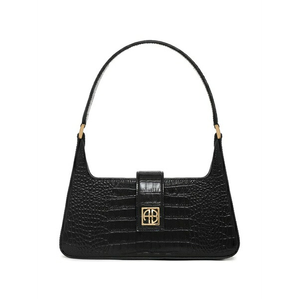 アニービン レディース ショルダーバッグ 御徒面子 Lou shoulder bag Black