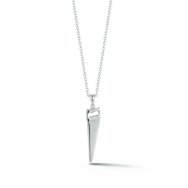 マッテオ メンズ 頸飾り・チョー鉄道車両 添え物 Saw pendant necklace Silver