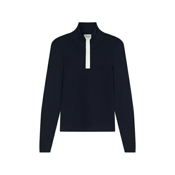 クローズド レディース ニット&セーター アウター Halfzip longsleeve sweater Blue|asty