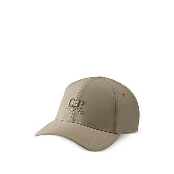 シーピーカンパニー メンズ 帽子 アクセサリー Logo-embroidered baseball cap Neutrals｜asty 26,492円