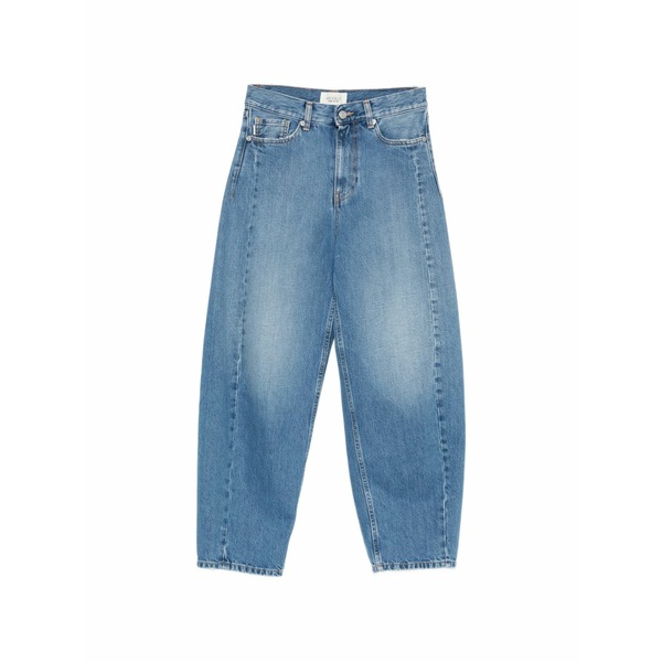ヴィコロ レディース 心地好いズボン下 ボトムス Barrel jeans Blue