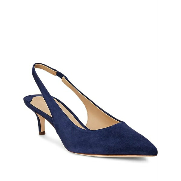 ラルフローレン レディース パンプス シューズ Suede pumps Blue