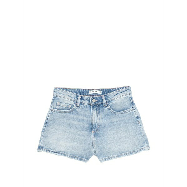 アイコン ジーンズ レディース ジーンズズボン下 ボトムス Five-pocket shorts Blue