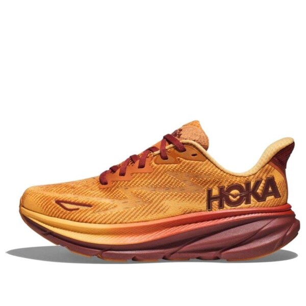 HOKA ONE ONE ホカオネオネ メンズ スニーカー  【HOKA ONE ONE Clifton 9 \u0027Amber Haze\u0027 1127895-AHSH】  大きさ US_9(27.0糎)