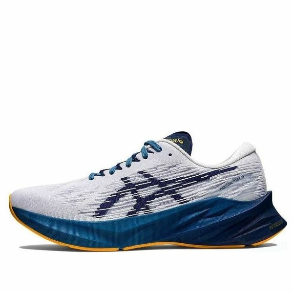 ASICS アシックス メンズ スニーカー  【ASICS Novablast 3 \u0027White Deep Ocean\u0027 1011B458-100】  大きさ US_6(24.0糎)
