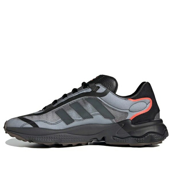 adidas アディダス メンズ スニーカー 【adidas Ozweego Pure 'Black Grey' G57952】 サイズ US_6.5(24.5cm)｜asty