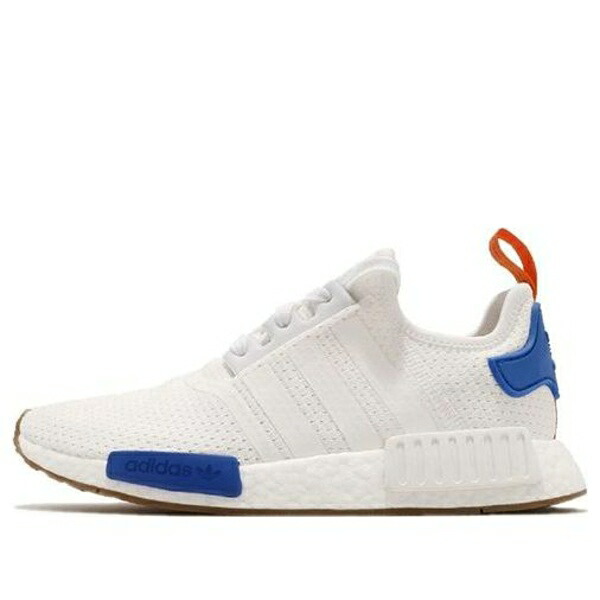 adidas アディダス メンズ スニーカー 【adidas NMD R1 Boost White Blue Gum BB9498】 サイズ US_8(26.0cm)|asty