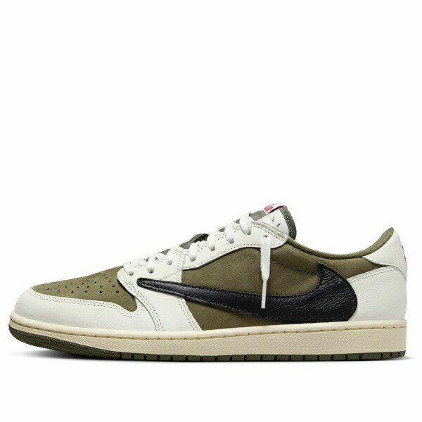 Jordan ジョーダン メンズ スニーカー 【Air Jordan 1 Retro Low OG SP x Travis Scott 'Medium Olive' DM7866-200】 サイズ US_M_14|asty