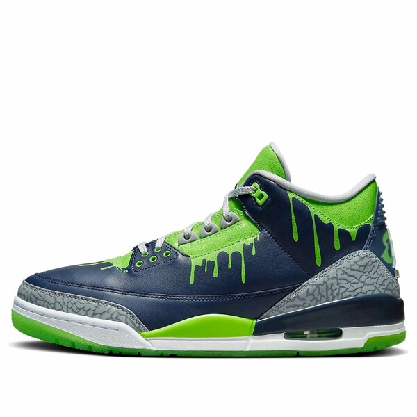 Jordan ジョーダン メンズ スニーカー  【Air Jordan 3 Retro x Doernbecher XIX \u0027Navy Green\u0027 FZ3030-919】  大いさ US_M_17