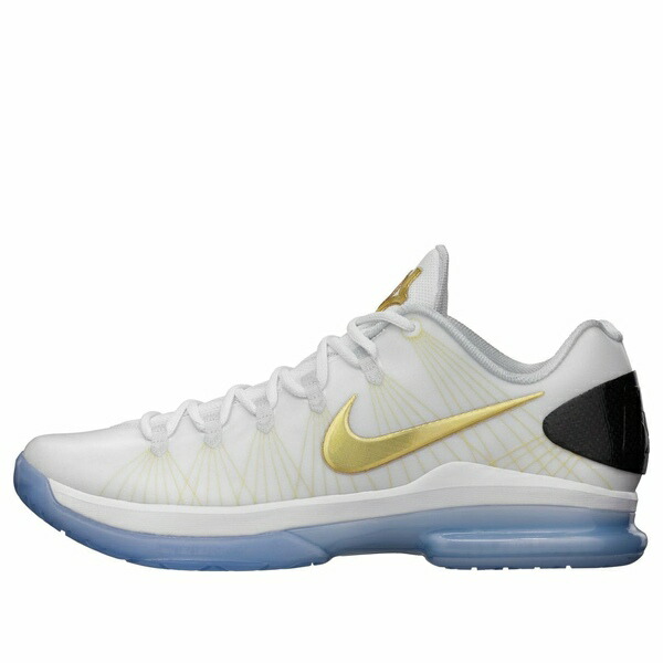 Nike ナイキ メンズ スニーカー  【Nike KD 5 Elite \u0027White Gold\u0027 585385-100】  大きさ US_M_13