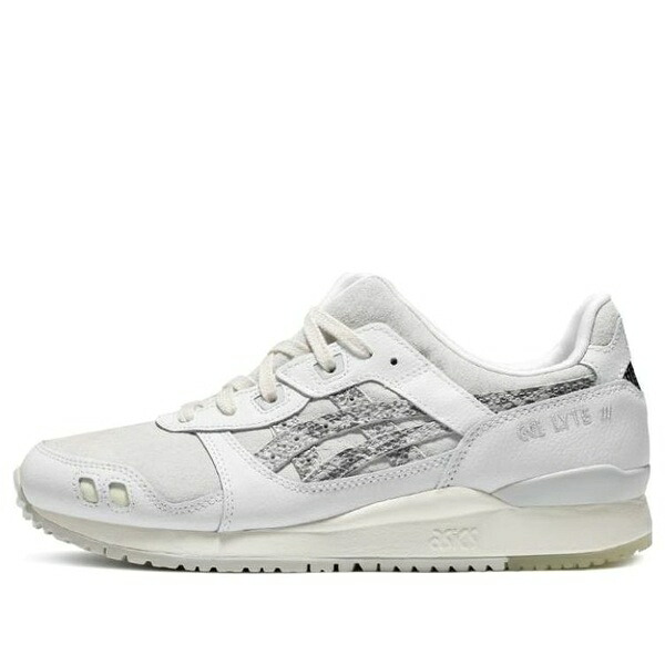 ASICS アシックス メンズ スニーカー  【ASICS x atmos Gel-Lyte 3 OG \u0027White Python\u0027 1201A807-100】  大きさ US_11(29.0糎)