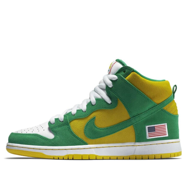Nike ナイキ メンズ スニーカー  【Nike SB Dunk High Pro \u0027Oakland Athletics\u0027 305050-337】  大きさ US_8.5(26.5珊)
