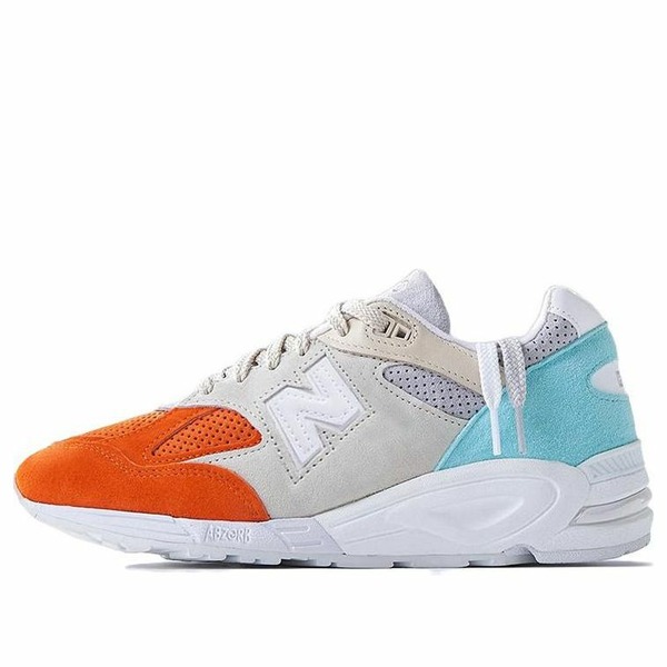 New Balance ニュー平衡にする メンズ スニーカー  【New Balance x Kith 990v2 Made インチ USA \u0027Cyclades\u0027 M990KC2】  大きさ US_6(24.0珊)