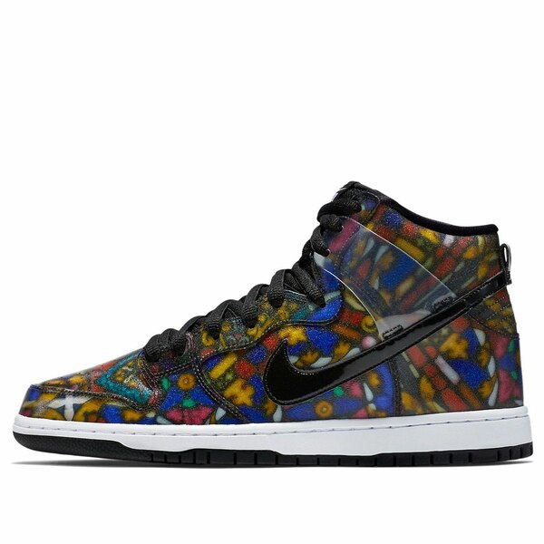 Nike ナイキ メンズ スニーカー  【Nike x Concepts SB Dunk High \u0027Stained Glass\u0027 313171-606】  大いさ US_11.5(29.5糎)