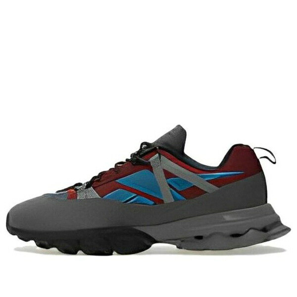 Reebok リーボック メンズ スニーカー  【Reebok DMX Trail Shadow \u0027Cloud Grey Burgundy Steel Blue\u0027 IE2154】  大きさ US_6.5(24.5珊)