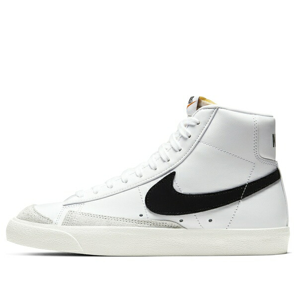 Nike ナイキ レディース スニーカー 【(WMNS) Nike Blazer Mid 77 Vintage 'White Black' CZ1055-100】 サイズ US_8(25.0cm)|asty