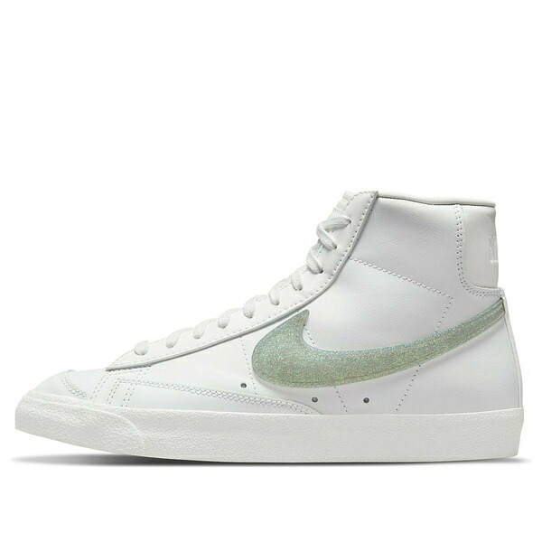 Nike ナイキ レディース スニーカー 【(WMNS) Nike Blazer Mid '77 Essential 'Glitter Swoosh - Dusty Sage' DH4399-100】 サイズ US_8(25.0cm)｜asty