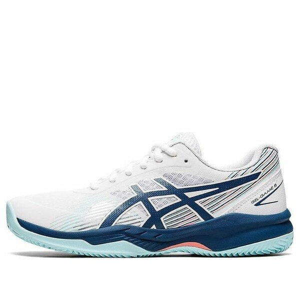 ASICS アシックス レディース スニーカー 【(WMNS) ASICS Gel Game 8 'White Light Indigo' 1042A152-105】 サイズ US_6.5(23.5cm)｜asty 36,920円