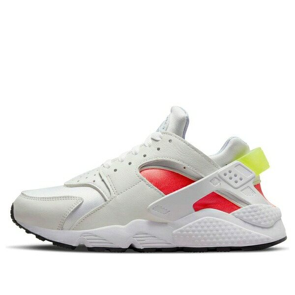Nike ナイキ レディース スニーカー 【(WMNS) Nike Air Huarache 'White Volt Bright Crimson' DH4439-106】 サイズ US_5(22.0cm)|asty