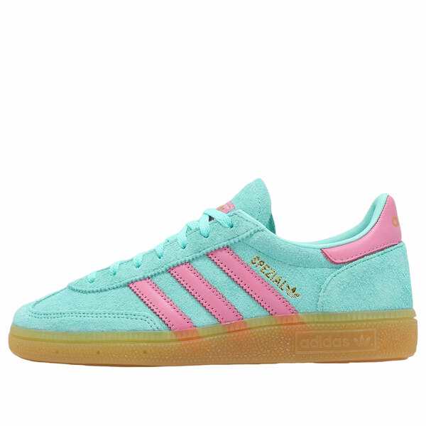 adidas アディダス レディース スニーカー 【(WMNS) adidas Handball Spezial 'Flash Aqua Bliss Pink Gum' JS4084】 サイズ US_5.5(22.5cm)｜asty