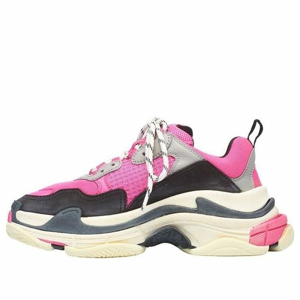 Balenciaga バレンシアガ レディース スニーカー 【(WMNS) Balenciaga Triple S 'Fluo Pink' 524039W09OH6470】 サイズ US_6(23.0cm)|asty