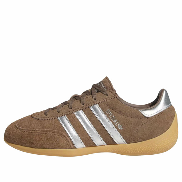 adidas アディダス レディース スニーカー 【(WMNS) adidas Handball Spezial Lo Pro \'Earth Strata Silver Metallic Gum\' KI3519】 サイズ US_9.5(26.5cm)｜asty