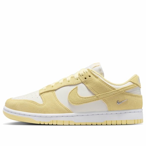 Nike ナイキ レディース スニーカー 【(WMNS) Nike Dunk Low 'Sail Soft Yellow Silver' IO4244-104】 サイズ US_W_12｜asty
