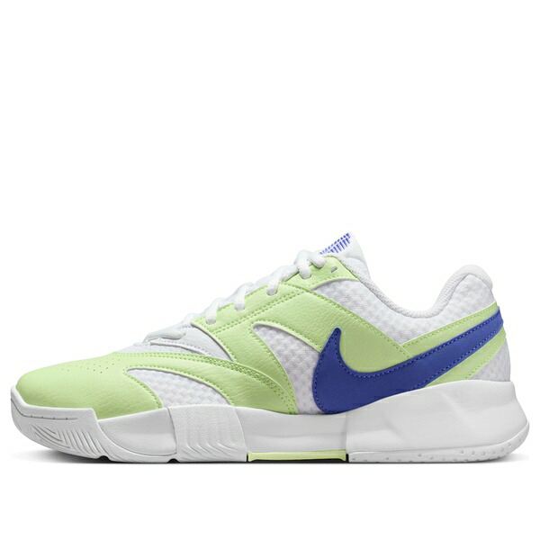 Nike ナイキ レディース スニーカー  【(WMNS) Nike Court Lite 4 \u0027White Light Liquid Lime Sapphire\u0027 FD6575-111】  大きさ US_5.5(22.5糎)