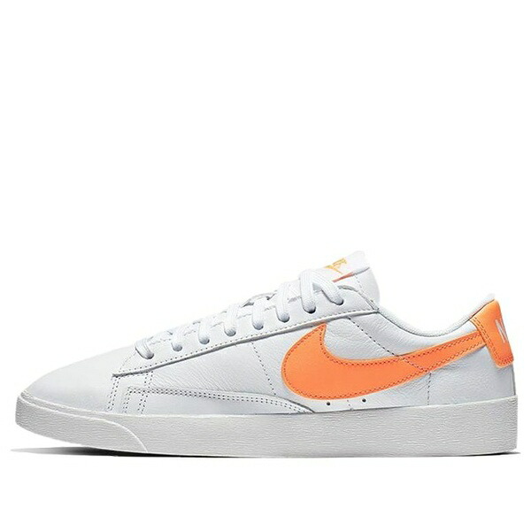 Nike ナイキ レディース スニーカー  【(WMNS) Nike Blazer Low LE White Fuel Orange AV9370-103】  サイズ US_5.5(22.5cm)