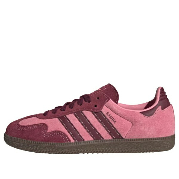 adidas アディダス レディース スニーカー  【(WMNS) adidas Samba \u0027Pink Spark Shadow Red Gum\u0027 IH6704】  大きさ US_7.5(24.5糎)