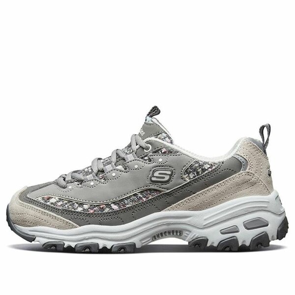 Skechers スケッチャーズ レディース スニーカー 【(WMNS) Skechers D\'Lites \'Grey Beige\' 9999196-CHAR】 サイズ US_6(23.0cm)|asty
