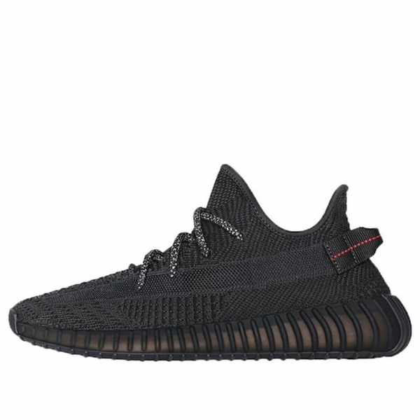 adidas アディダス メンズ スニーカー 【adidas Yeezy Boost 350 V2 'Black Non-Reflective' FU9006】 サイズ US_5.5(23.5cm)｜asty