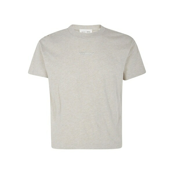 エフオージーエッセンシャルズ レディース Tシャツ トップス Cotton-blend t-shirt Neutrals｜asty