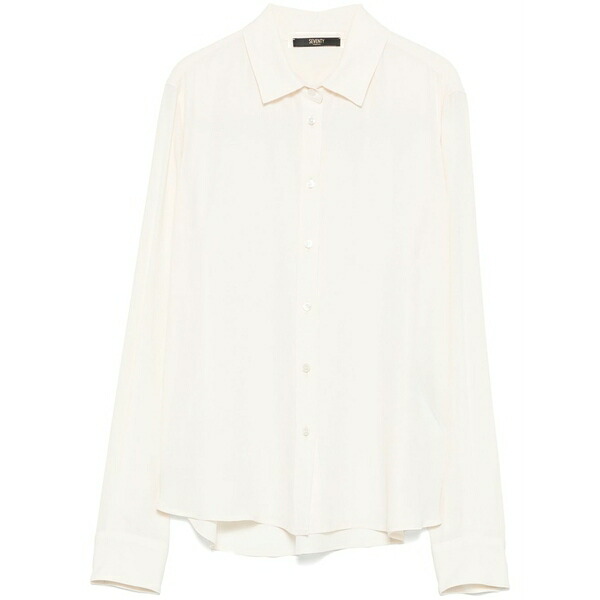 セブンティ レディース シャツ トップス Long-sleeve shirt Neutrals｜asty