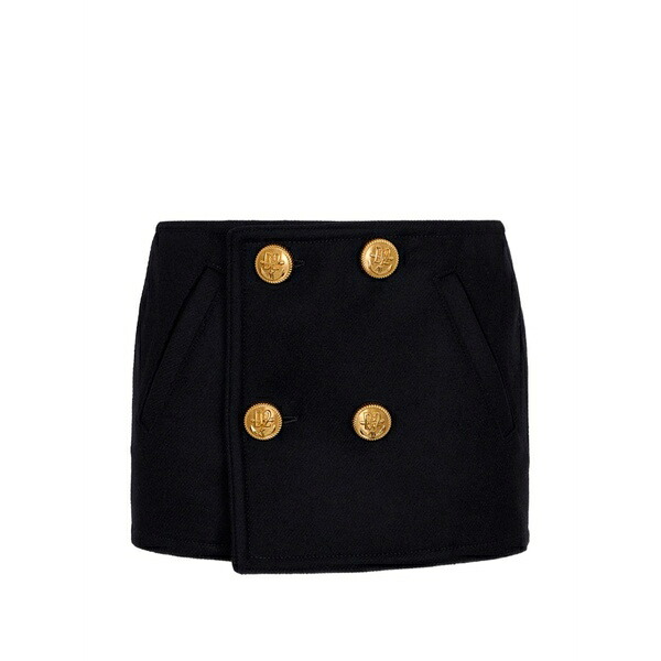ディースクエアード レディース スカート ボトムス Hybrid peacoat mini skirt Blue｜asty