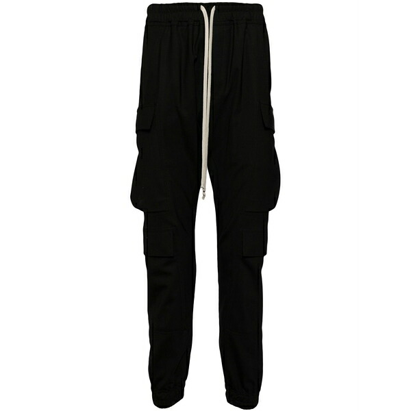 リックオウエンス メンズ カジュアルパンツ ボトムス Mastodon megacargo pants Black|asty