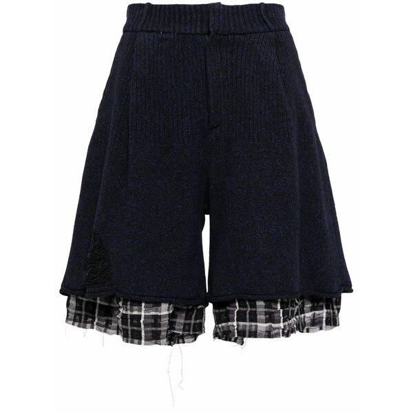 アーダーエラー メンズ カジュアルパンツ ボトムス Varto layered shorts Black|asty