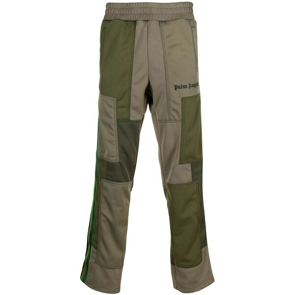 パーム・エンジェルス メンズ カジュアルパンツ ボトムス Patchwork track pants Green｜asty 121,400円