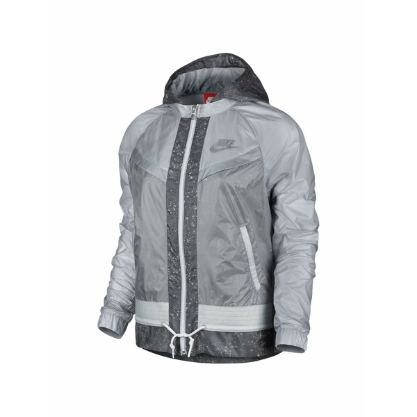 ナイキ レディース ジャケット＆ブルゾン アウター Windrunner splatter jacket Grey｜asty 31,720円