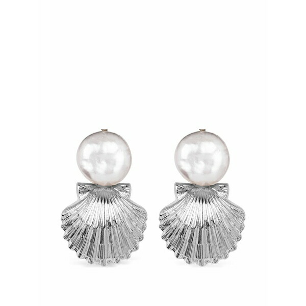 ジェニファーベア レディース ピアス＆イヤリング アクセサリー Laguna shell earrings Silver｜asty