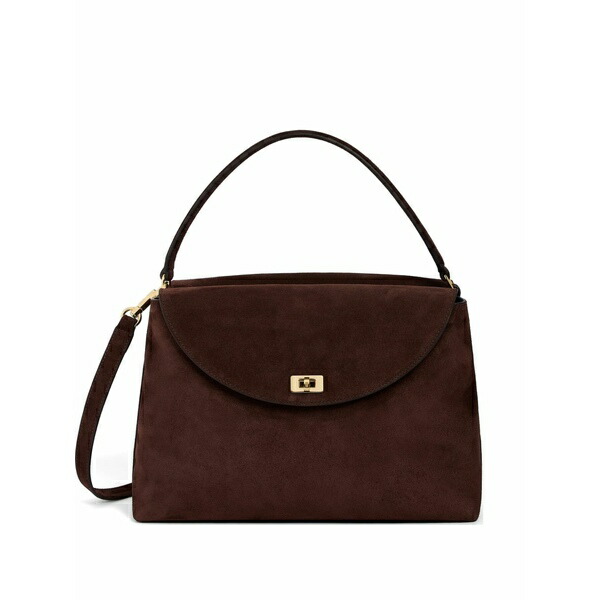サンドロ レディース ショルダーバッグ バッグ Mini le grand bazaar suede shoulder bag Brown|asty