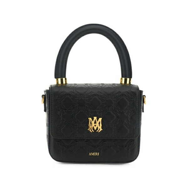 アミリ レディース ハンドバッグ バッグ Micro ma bag Black｜asty